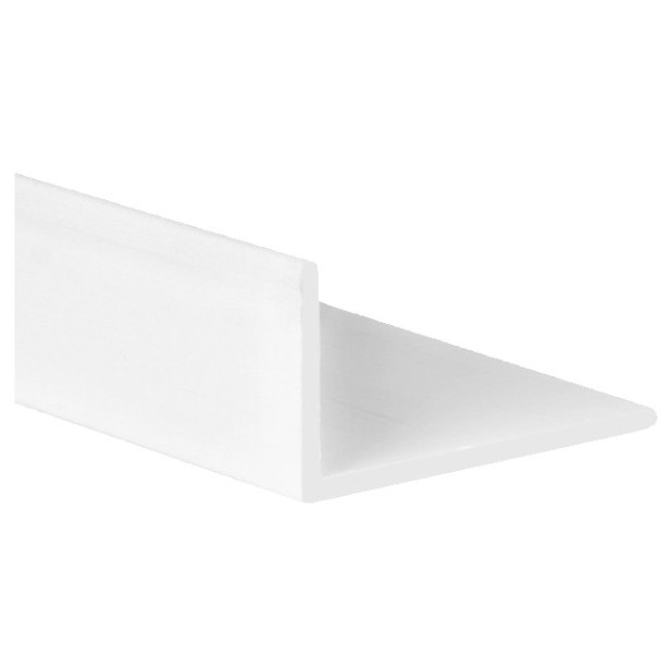 PERFIL PVC BLANCO M-9101 30x20x1MM 2.6MTS