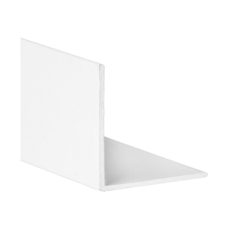 PERFIL PVC BLANCO M-9100 20x20x1MM 1MTS