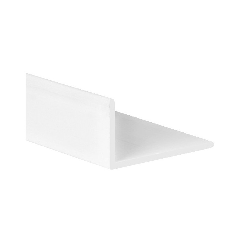 PERFIL PVC BLANCO M-9101 25x20x1MM 1MTS
