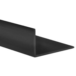 PERFIL PVC NEGRO M-9101 25x20x1MM 1MTS (DESCAT.)