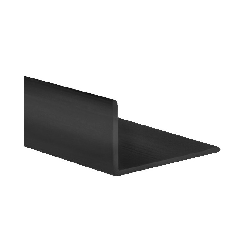 PERFIL PVC NEGRO M-9101 25x20x1MM 1MTS (DESCAT.)