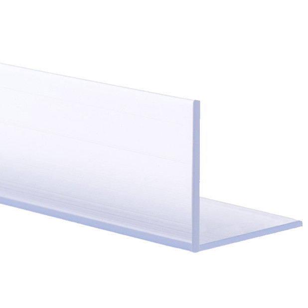 ANGULO PVC TRANS 20x20x1MM 1MTS