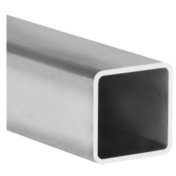 PERFIL ALU MOD-9005 TUBO CUAD. 20x20x1MM 2.6MTS