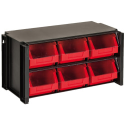 ESTANTE CLASIFICACION APILABLE 6 GAVETAS