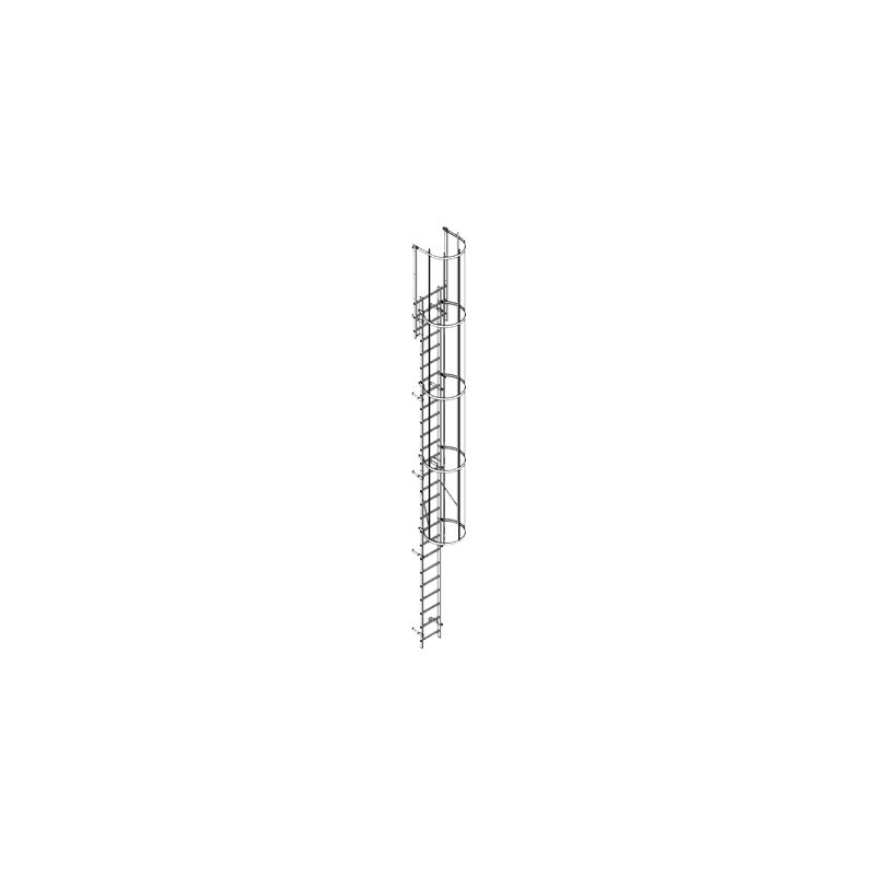 ESCALERA  GABBIA 5.7MTS C/AROS