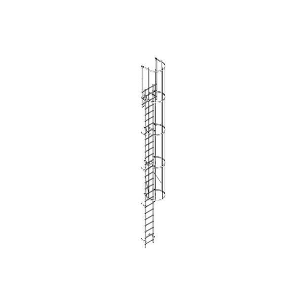 ESCALERA  GABBIA 5.7MTS C/AROS