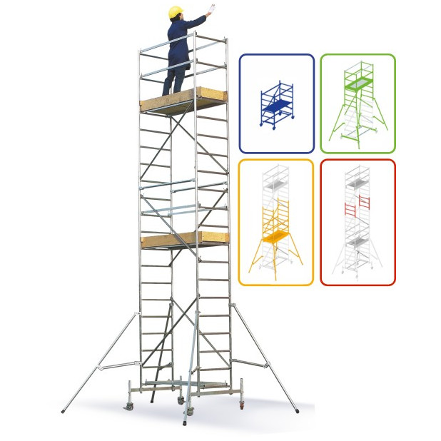 ANDAMIO ALUM. MILLENIUM MOD.B 1,83M C/ESTABILIZADOR