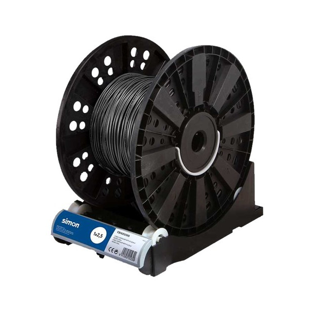 CABLE UNIPOLAR 1x2,5 H07V-K NEGRO (100MTS)