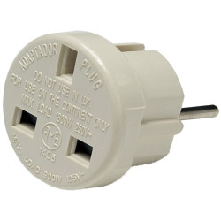 ADAPTADOR EUR-ING 10A 250V