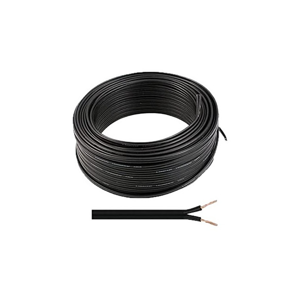 CABLE PARALELO 2x0,75 NEGRO