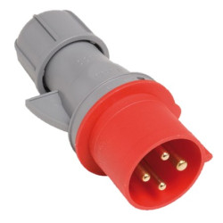 CLAVIJA IND.MOV.3P+N+T 32A 400V IP44