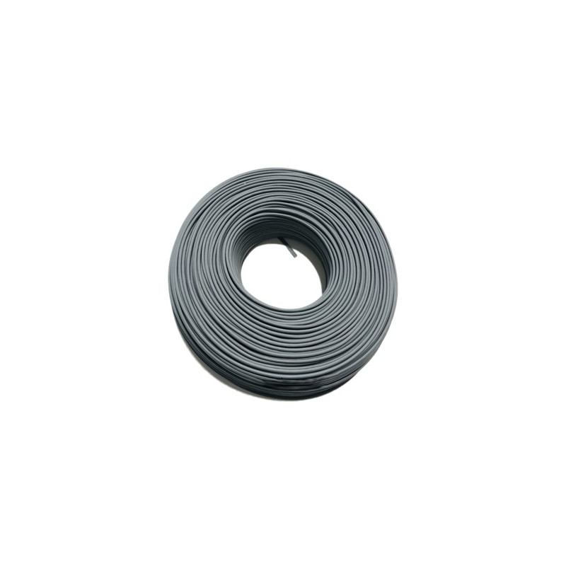 CABLE UNIPOLAR 1X1,5 H07Z1-K GRIS R.100 (por MTS)