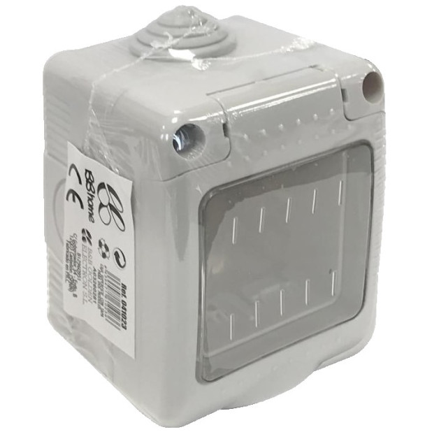 CAJA 2 MODULO IP55 C/TAPA