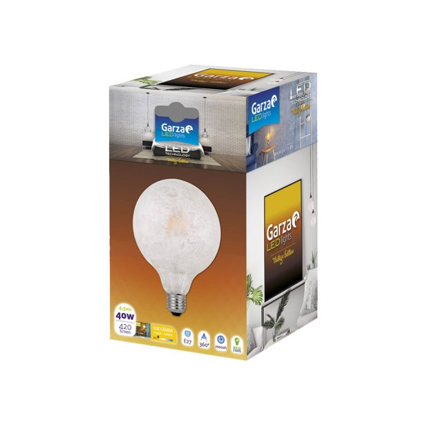 LAMPARA LED ICE G125 4,5W E27 420LM