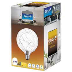 BOMBILLA GLOBO LED STARLIGHT G125 1,2W E27 27K