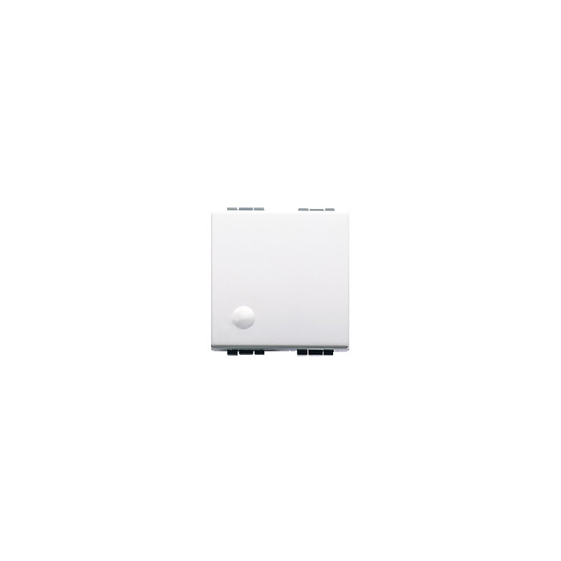 INTERRUPTOR BLANCO 1P 16A 2MOD.