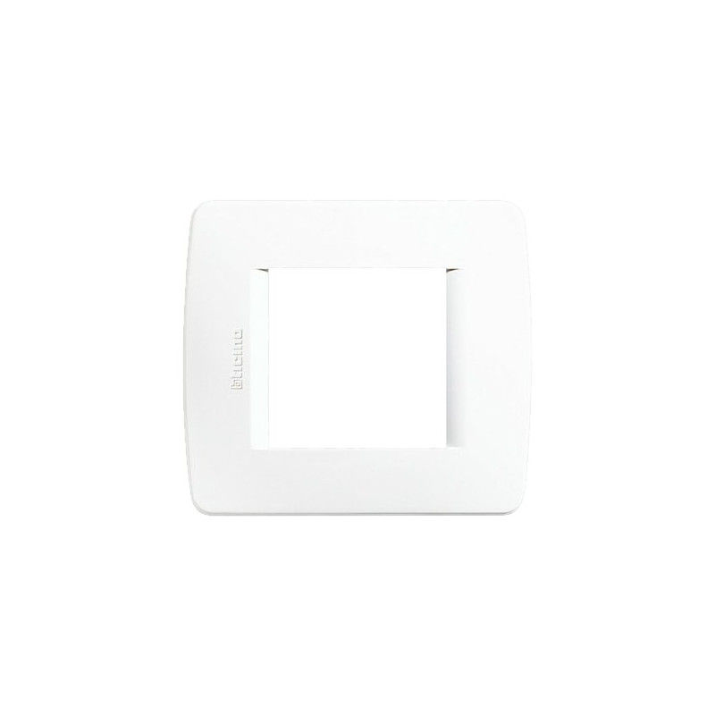 PLACA 2MOD CENTRADO BLANCO