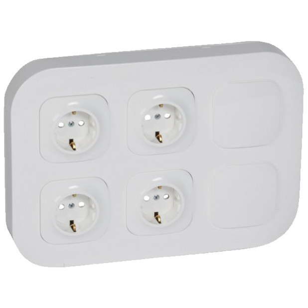 FORIX BASE ENCHUFE MULTIPLE +2 OBTUR