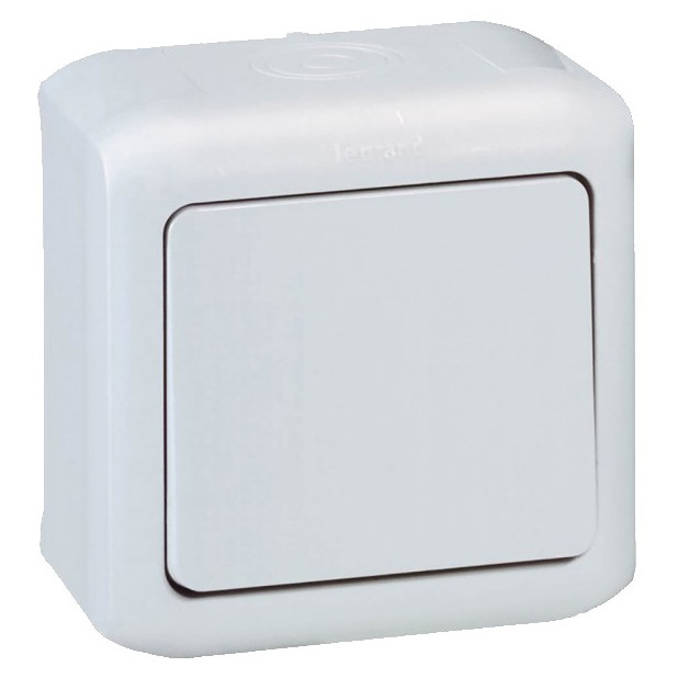 FORIX PULSADOR IP44 GRIS