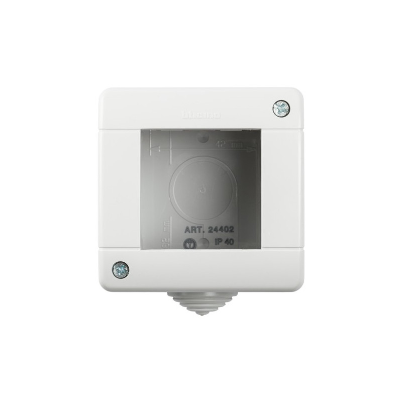 CAJA IB 2MOD IP40  GRIS