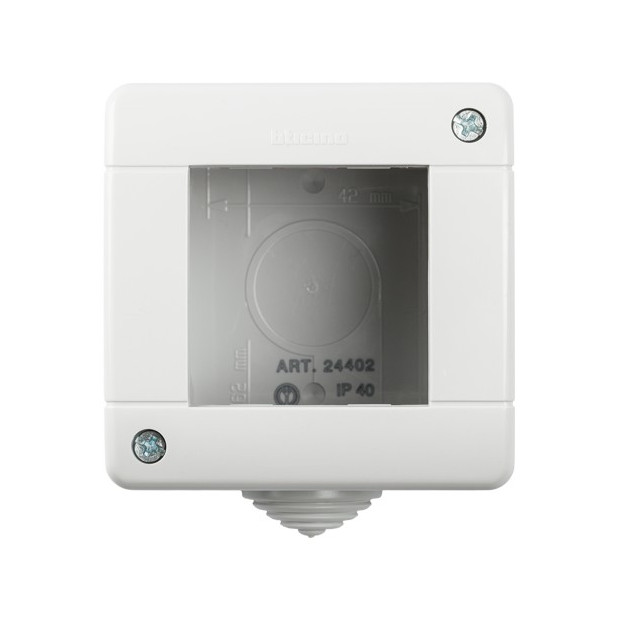 CAJA IB 2MOD IP40  GRIS