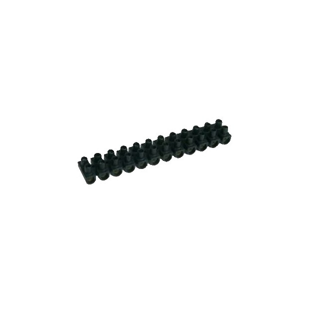 REGLETA NYLBLOC 2,5MM2 NEGRA
