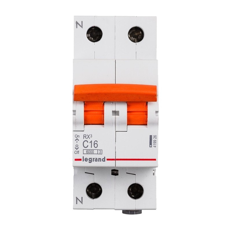 MAGNETOTERMICO  RX3 2P C32 6000A VIVI.