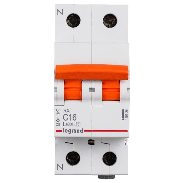 MAGNETOTERMICO  RX3 2P C32 6000A VIVI.