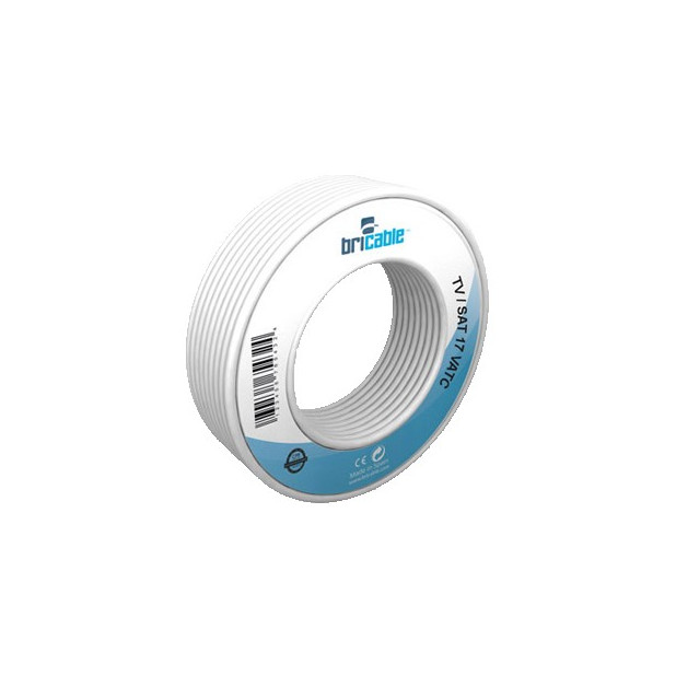 CABLE TV 21 BLANCO (ROLLO 10MTS)
