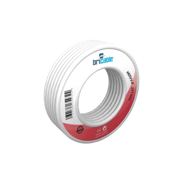 CABLE TV 21 BLANCO (ROLLO 25MTS)