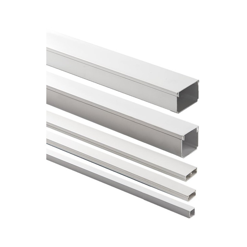 MINICANAL 16X16 ADHESIVO BLANCO 2MTS