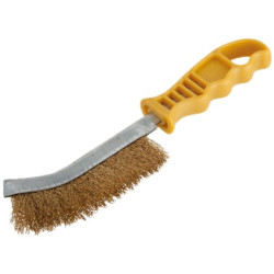 CEPILLO METALICO M/ PLASTICO LATON AMARILLO