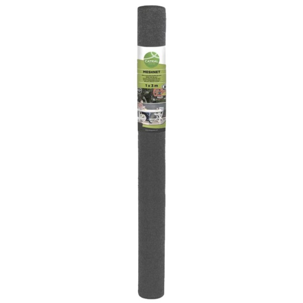 MALLA OCULTACION TOTAL 1x25 ANTRACITA