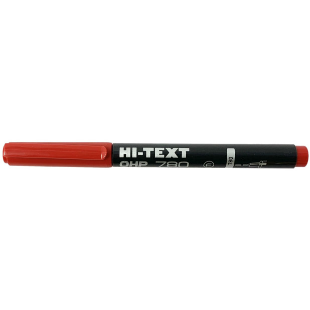 ROTULADOR PERMANENTE 0,1mm. ROJO