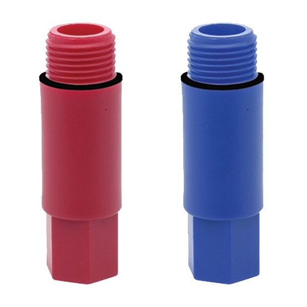 TAPON PRUEBA ROJO/AZUL C/JUNTA 1/2