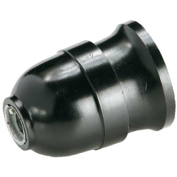 PORTALAMPARA BAQUELITA INT.PORCE.E-27 NEGRO