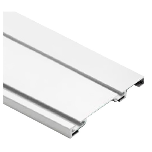 GUIA INFERIOR 40MM 4MTS ALINEADA BLANCO