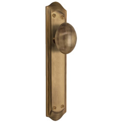 PLACA C/POMO CUERO INGLES 868