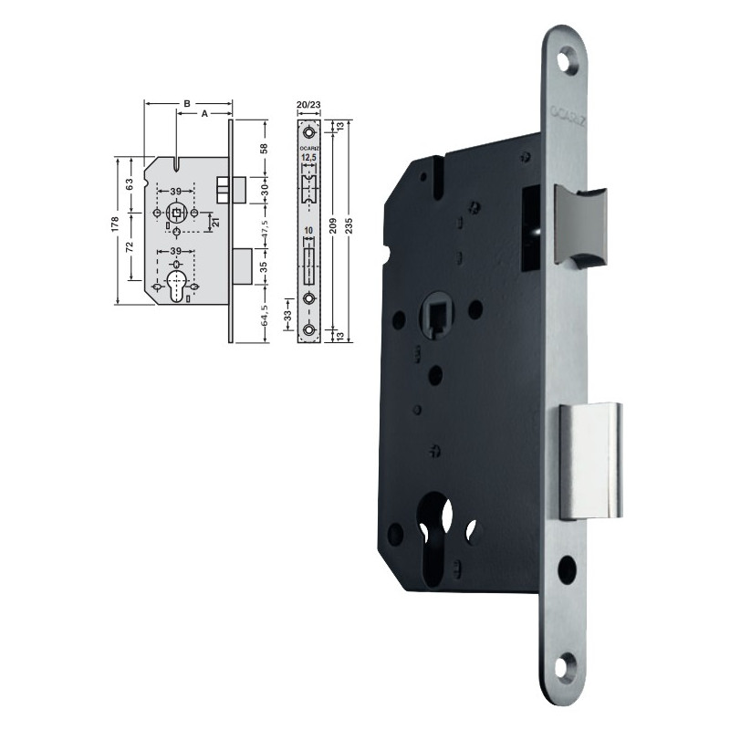 CERRADURA OCARIZ 200/1069R2360 CI