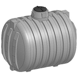 DEPOSITO ENTERRADO GRIS MARMOL 3.000 LTS