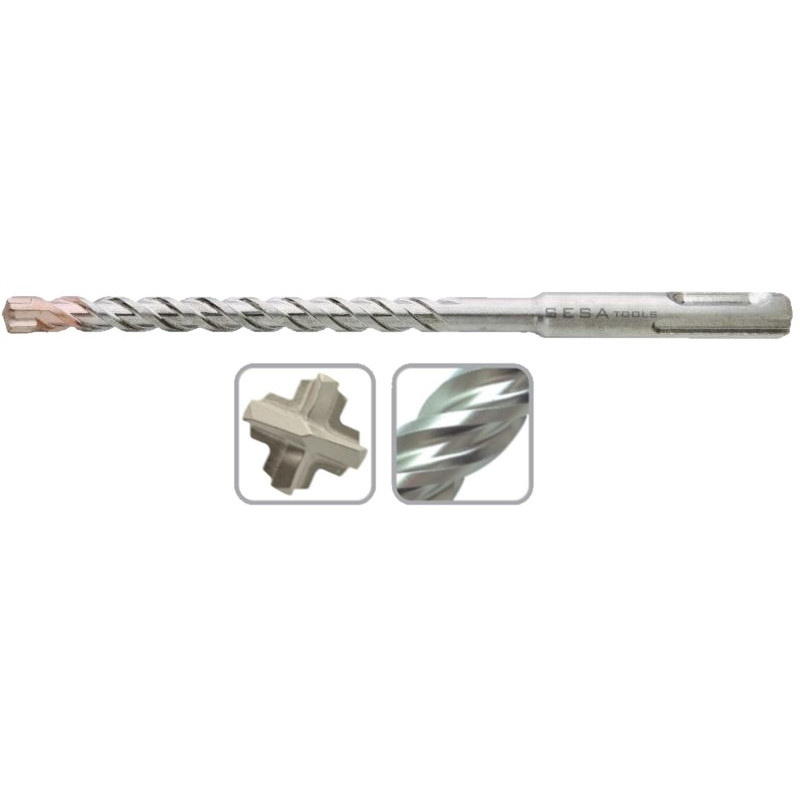 BROCA HURRICANE SDS-PLUS 4 ARISTA 16x450