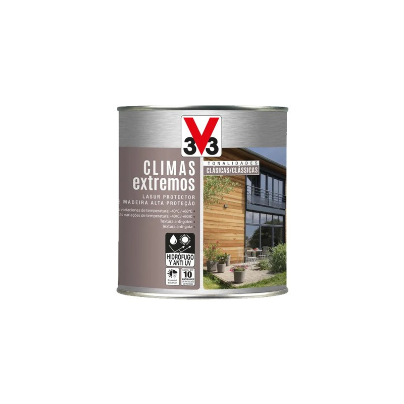 PROTECTOR LASUR CLIMA EXTERIOR ROBLE OSC. 750ML