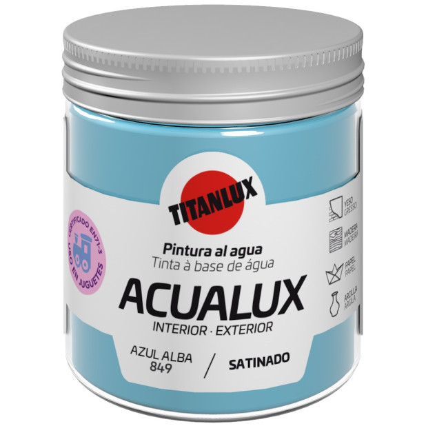 ACUALUX SATINADO AZUL ALBA 75ML
