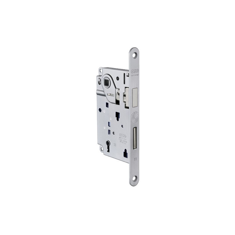 CERRADURA AGB P/CILINDRO CROMO OPACO