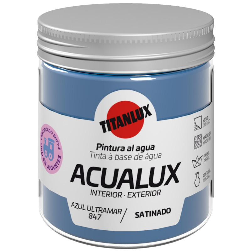 ACUALUX SATINADO AZUL ULTRAM 75ML