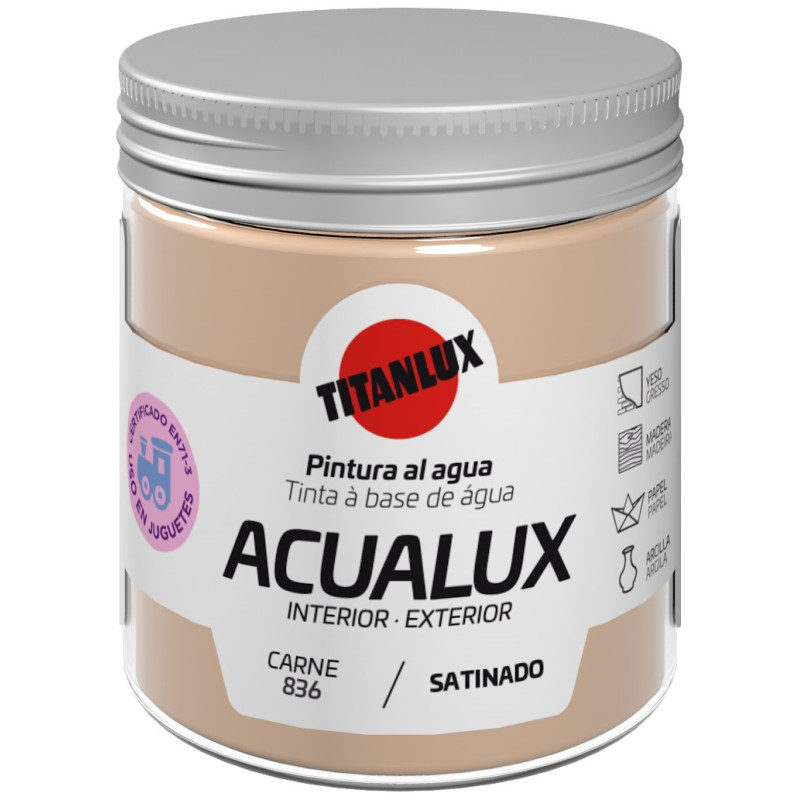 ACUALUX SATINADO CARNE 75ML