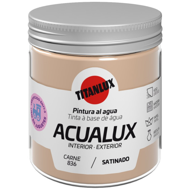 ACUALUX SATINADO CARNE 75ML
