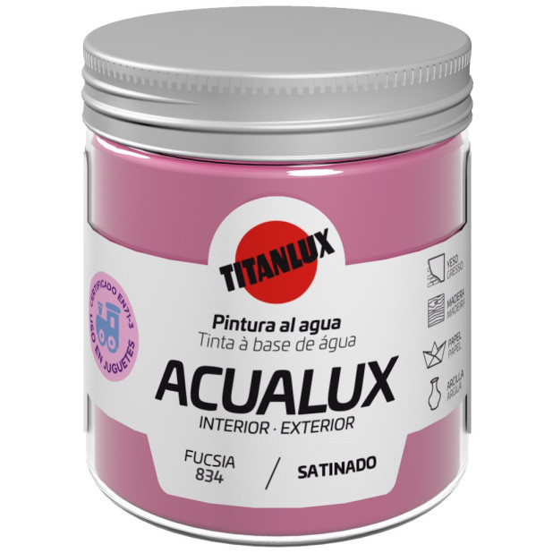 ACUALUX SATINADO FUCSIA 75ML