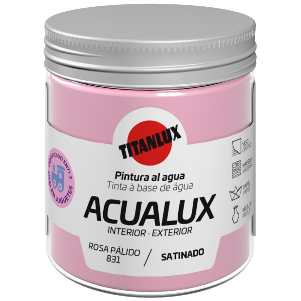 ACUALUX SATINADO ROSA PALIDO 75ML