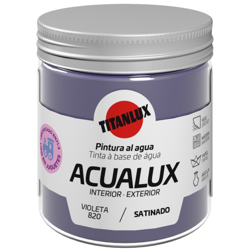 ACUALUX SATINADO VIOLETA 75ML